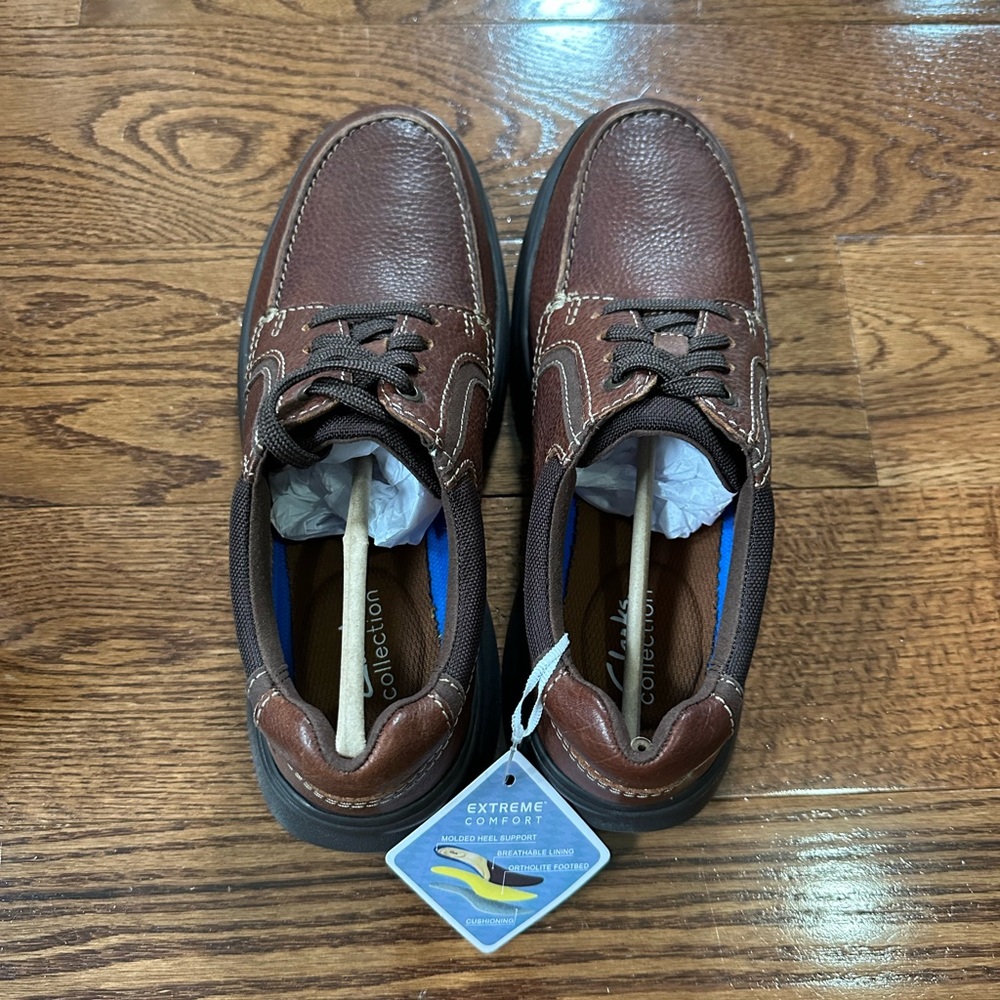 NIB Clark Extreme Comfort Oxford Shoes - Picture 2 of 5
